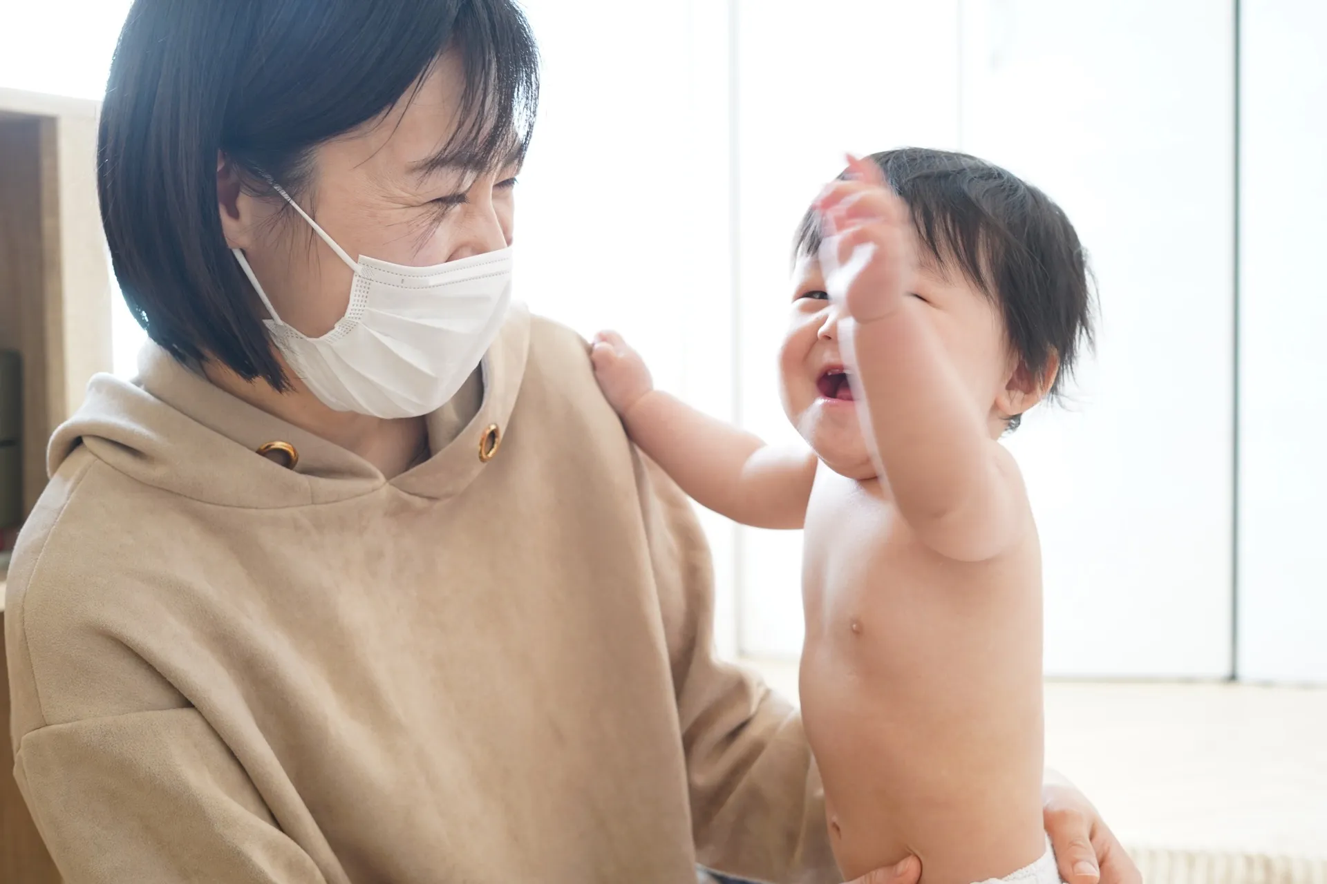 左右のバランスが整ったね！